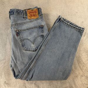 Levi’s 550 Relaxed Fit Jeans Men’s 38x29 Light Blue Y2K Classic Denim